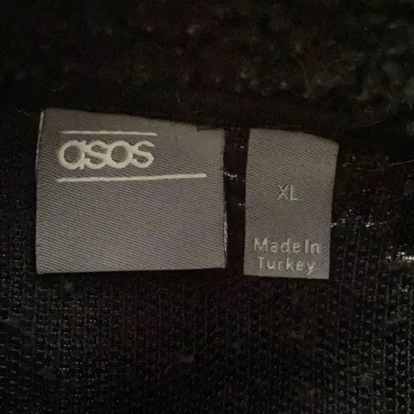 ASOS Black Textured Jacket - Picture 4 of 4